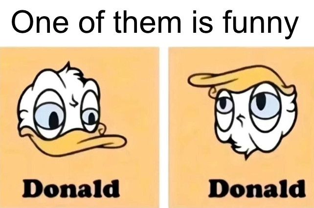 What Donald is funny? 